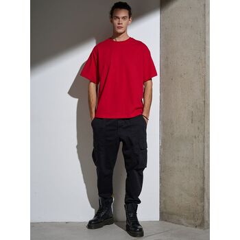 Футболка Oversize Premium, красная, размер S