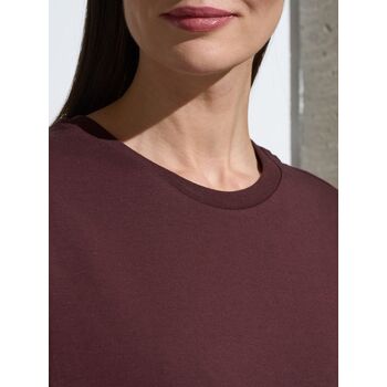 Футболка Oversize Premium, коричневая (шоколад), размер S