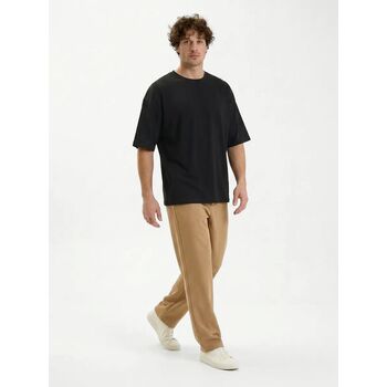 Футболка Oversize Premium 210, черная, размер S