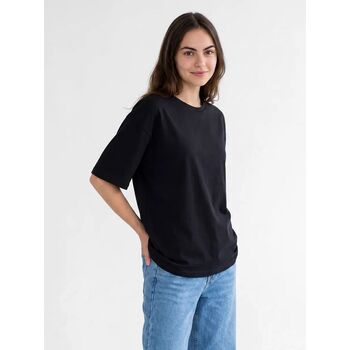 Футболка Oversize Premium 210, черная, размер S