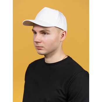 Бейсболка Basic, белая