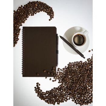 Блокнот на спирали Coffeist, коричневый