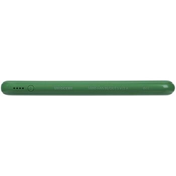 Аккумулятор Uniscend Half Day Type-C 5000 мАч, зеленый