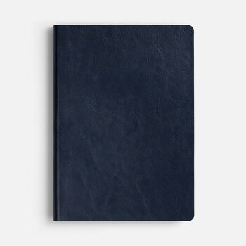 Ежедневник Doppio, недатированный, синий с голубым