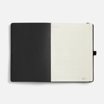Ежедневник Peel Flex, недатированный, черный