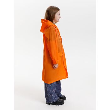 Дождевик детский RainDrop Kids, оранжевый, 10 лет (рост 130-140)