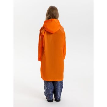 Дождевик детский RainDrop Kids, оранжевый, 10 лет (рост 130-140)