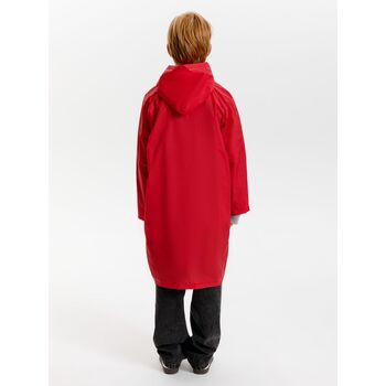 Дождевик детский RainDrop Kids, красный, 12 лет (рост 142-152)