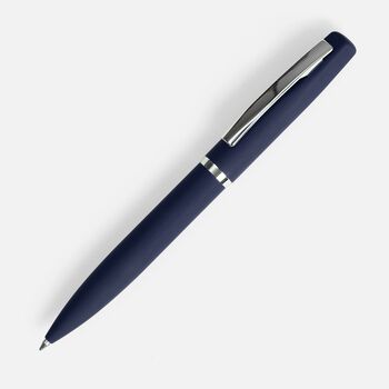 Ручка шариковая Bolt Soft Touch, синяя