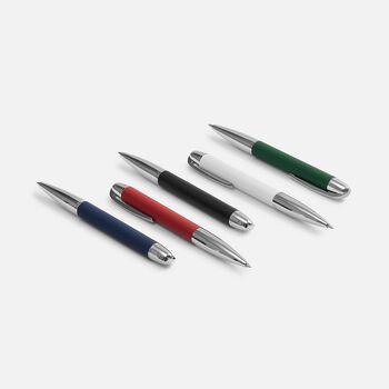 Ручка шариковая Arc Soft Touch, зеленая