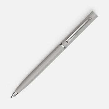 Ручка шариковая Euro Chrome, темно-серая