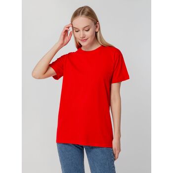 Футболка унисекс T-bolka 140, красная, размер M