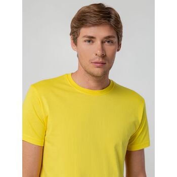 Футболка унисекс T-bolka 140, желтая, размер 4XL