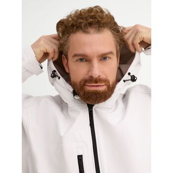 Куртка мужская с капюшоном Replay Men 340 белая, размер XS