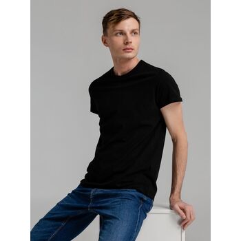 Футболка мужская Regent Fit 150, черная, размер S