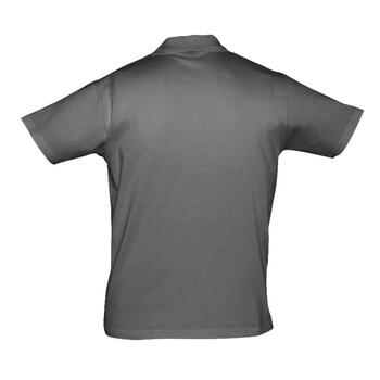Рубашка поло мужская Prescott men 170 темно-серая, размер XXL