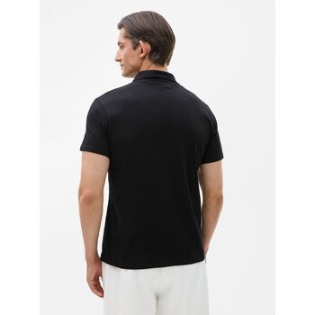 Рубашка поло мужская Prescott men 170 черная, размер L