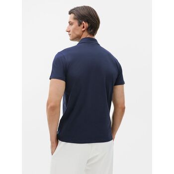 Рубашка поло мужская Prescott men 170 кобальт (темно-синяя), размер S