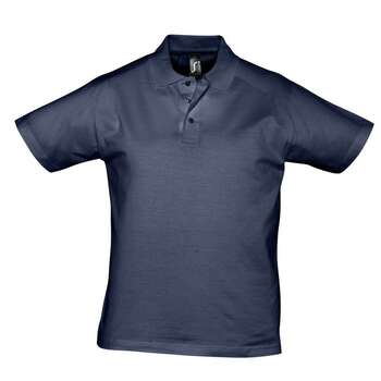 Рубашка поло мужская Prescott men 170 кобальт (темно-синяя), размер XL