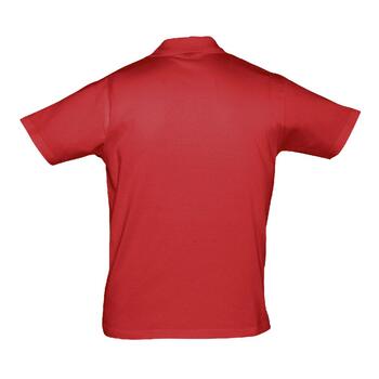 Рубашка поло мужская Prescott men 170 красная, размер XL