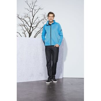 Куртка флисовая мужская New look men 250 бирюзовая, размер XXL