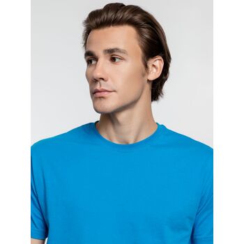 Футболка унисекс T-Bolka 160, бирюзовая, размер 3XL