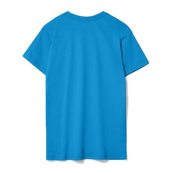 Футболка унисекс T-Bolka 160, бирюзовая, размер 4XL