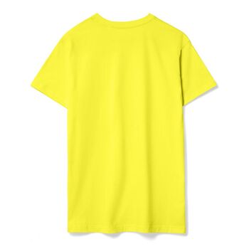 Футболка унисекс T-bolka 160, желтая, размер 4XL