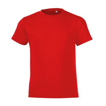 Футболка детская Regent Fit Kids, красная, на рост 96-104 см (4 года)