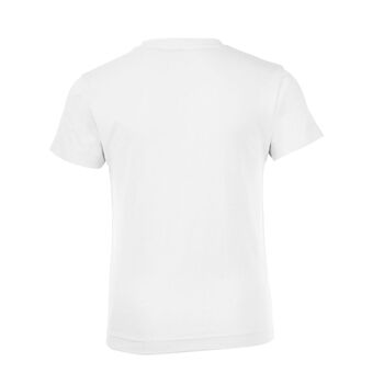 Футболка детская Regent Fit Kids, белая, на рост 96-104 см (4 года)
