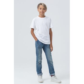 Футболка детская Regent Fit Kids, белая, на рост 118-128 см (8 лет)
