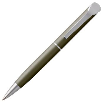 Ручка шариковая Glide, серо-коричневая