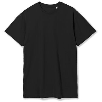 Футболка унисекс T-Bolka 180, черная, размер 4XL