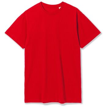 Футболка унисекс T-Bolka 180, красная, размер 4XL