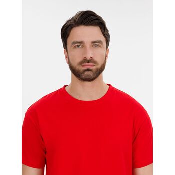 Футболка унисекс T-Bolka 180, красная, размер 4XL