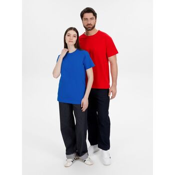 Футболка унисекс T-Bolka 180, красная, размер 4XL