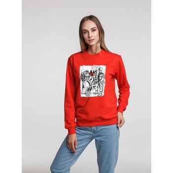 Толстовка Make Love, красная, размер XXL
