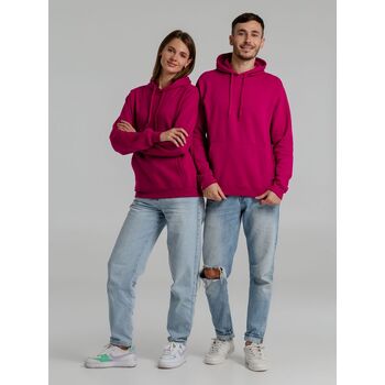 Толстовка с капюшоном Snake II ярко-розовая (фуксия), размер XS