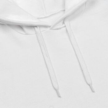 Толстовка с капюшоном Snake II белая, размер 3XL