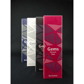 Термос Gems White Rock Crystal, белый горный хрусталь