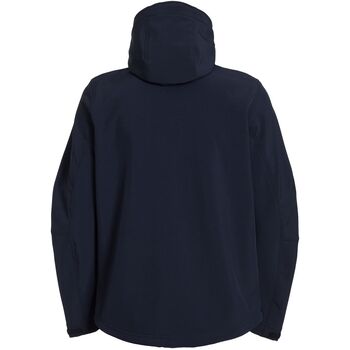 Куртка мужская Hooded Softshell темно-синяя, размер M