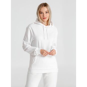 Толстовка с капюшоном унисекс Hoodie, белая, размер S