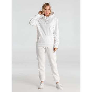 Толстовка с капюшоном унисекс Hoodie, белая, размер 4XL