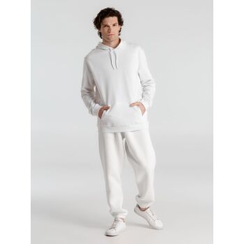 Толстовка с капюшоном унисекс Hoodie, белая, размер 5XL