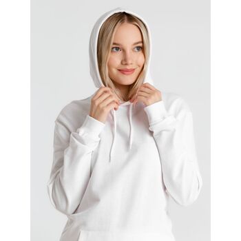 Толстовка с капюшоном унисекс Hoodie, белая, размер 5XL