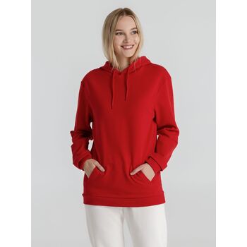 Толстовка с капюшоном унисекс Hoodie, красная, размер 3XL