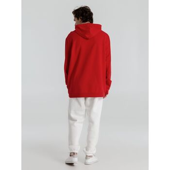 Толстовка с капюшоном унисекс Hoodie, красная, размер XS