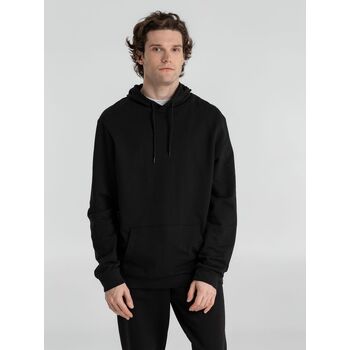 Толстовка с капюшоном унисекс Hoodie, черная, размер L