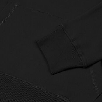 Толстовка с капюшоном унисекс Hoodie, черная, размер S