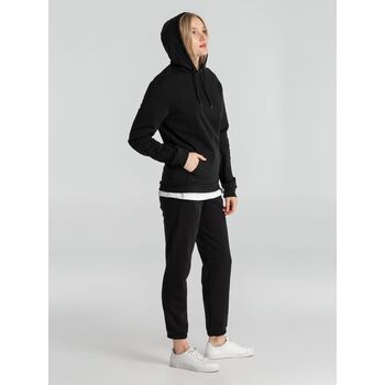 Толстовка с капюшоном унисекс Hoodie, черная, размер S
